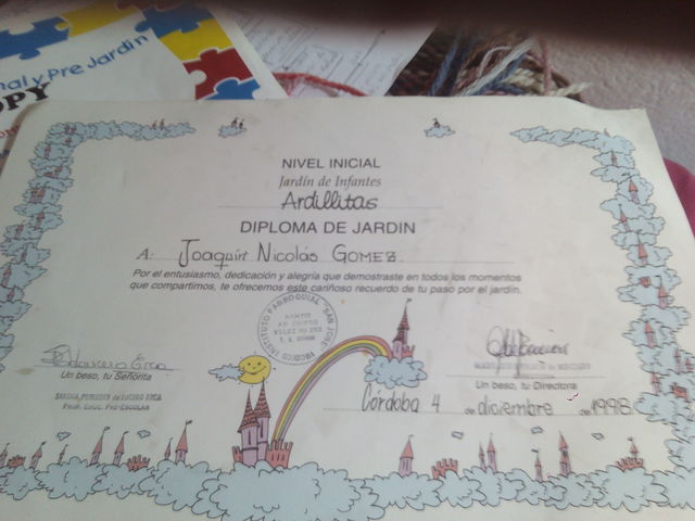 Mi paso por la educación inicial en el Jardín de Infantes Ardillitas