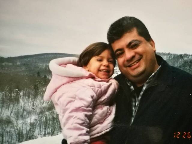 I traveled to Canada with my dad