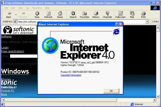 INTERNET EXPLORER v.4