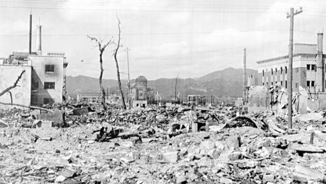 Bombing of  Hiroshisma.
