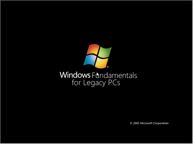 windows fundamentals for legacy PCs