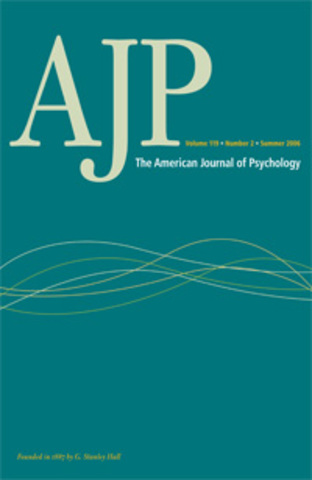 American Journal of Psychology Established