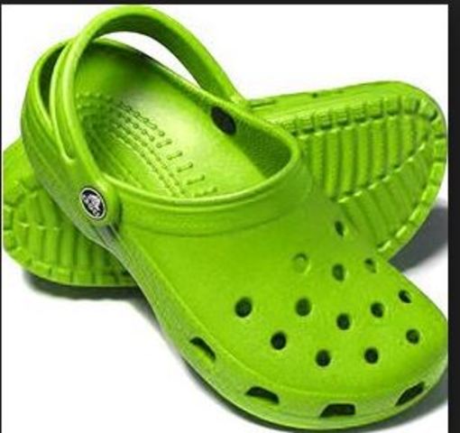 Crocs are the thing to have\