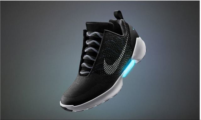 Nike auto lacing shoes