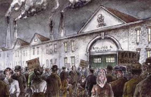 Eva Smith starts working for Arthur Birling