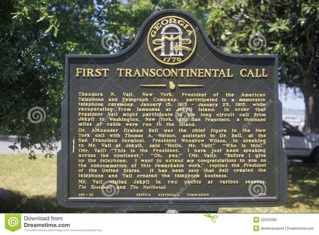 First Transcontinental Phone Call