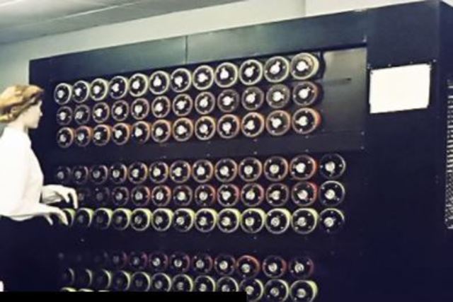 The first Bombe is completed