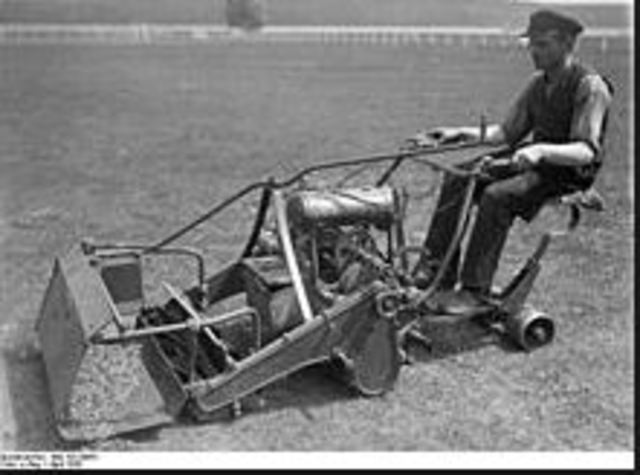 First Motor Mower