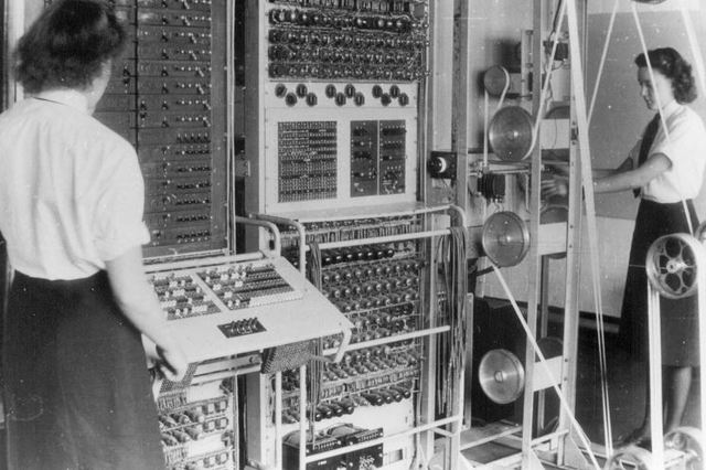 First Electric Programmable Computer