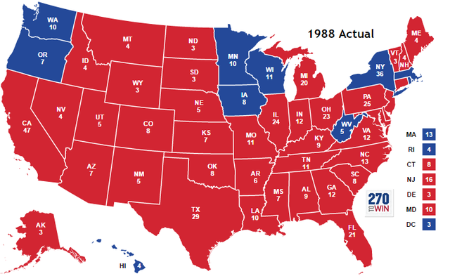 The election of 1988