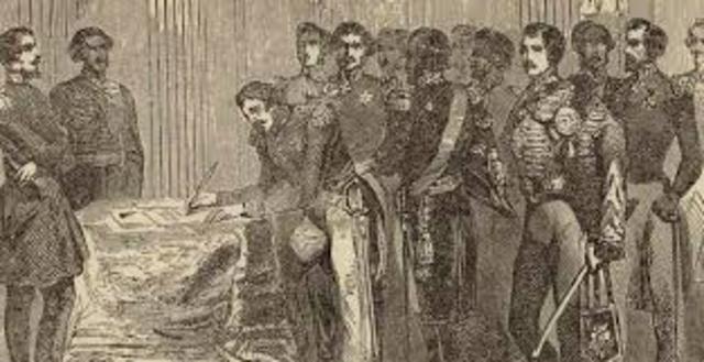 1849. Tratado de Guadalupe Hidalgo.