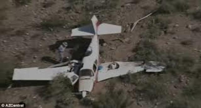 The plane crash