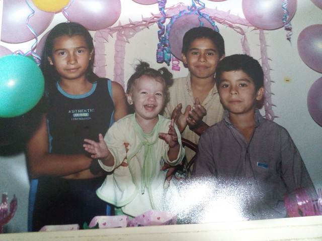 Con mis grandes tios