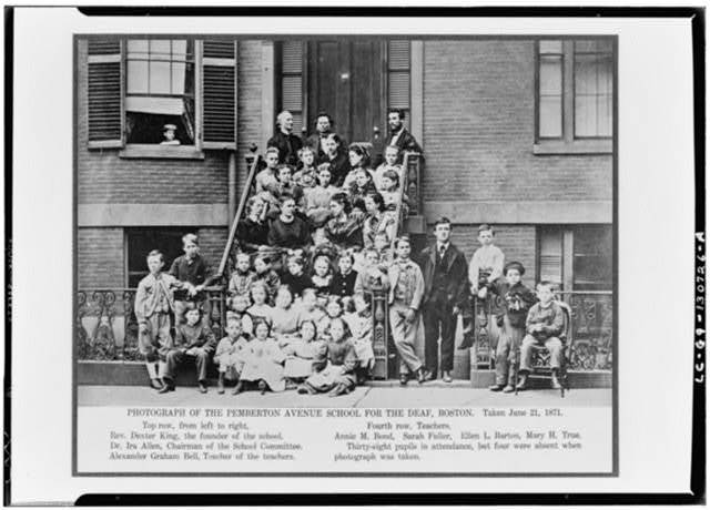 Alexander Graham Bell Opens a Deaf School