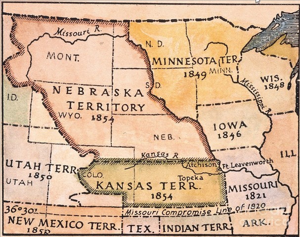Kansas-Nebraska Act becomes law