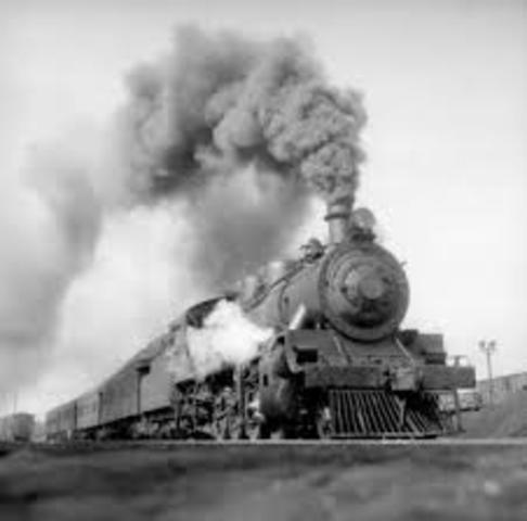 Locomotora ferroviaria es hecha por George Stephernson