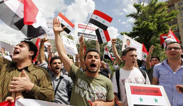 SIRIA CON ALTAS PROTESTAS