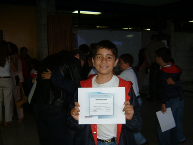 Sebastian Alumno Distinguido