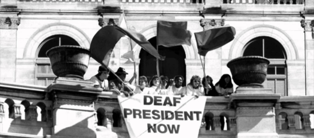 Deaf President Now Protest