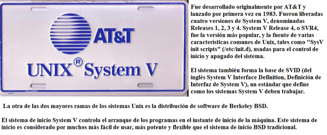SYSTEM V