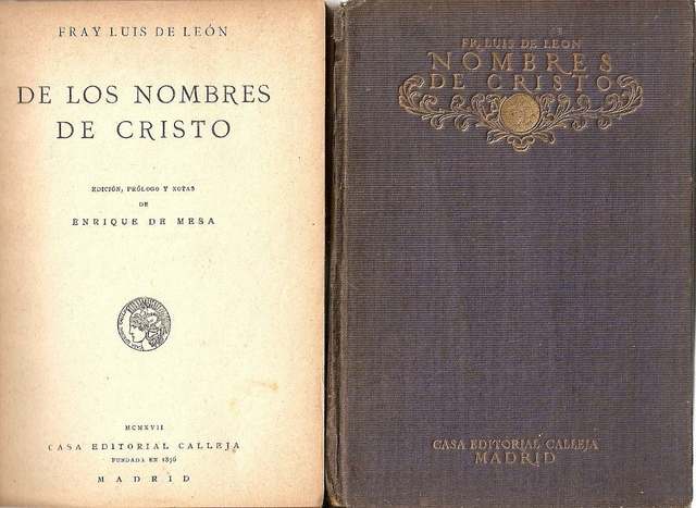 Publicación de los Nombres de Cristo