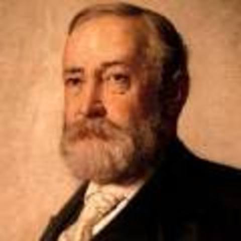 Benjamin Harrison is elected