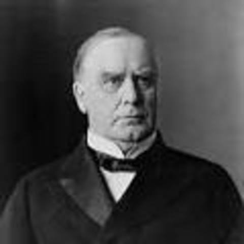 William McKinley is elected