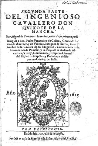 2° parte del Quijote