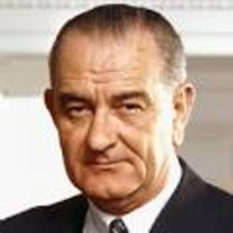 Lyndon B. Johnson is elected