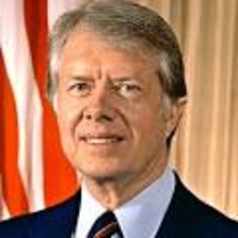 Jimmy Carter is elected