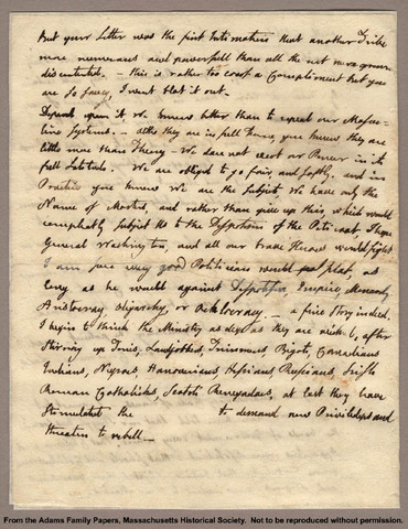 Abigail Writes Another Famous Letter