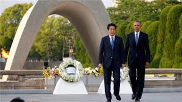 Barack Obama is the first serving US president to visit Hiroshima