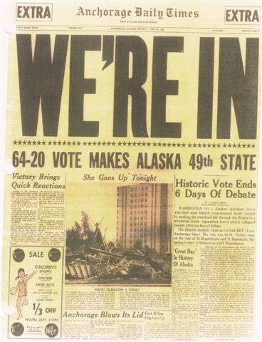 Alaska Becomes a State