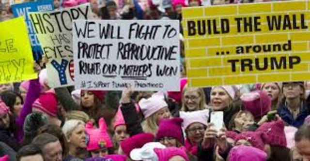 Marcha de las mujeres contra Donald Trump