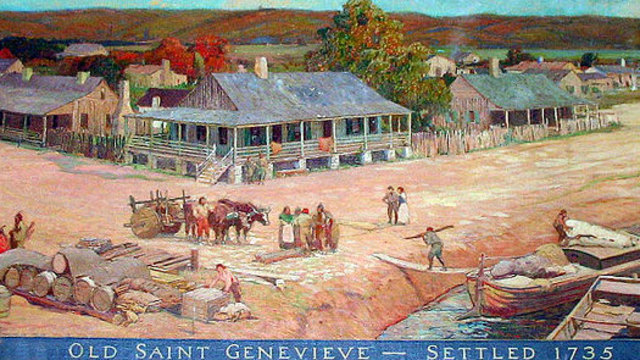 Sieur de la Salle explores the lower Mississippi Valley river, and claims the valley for France and names it Louisiana in Honor of the French King Louis XIV