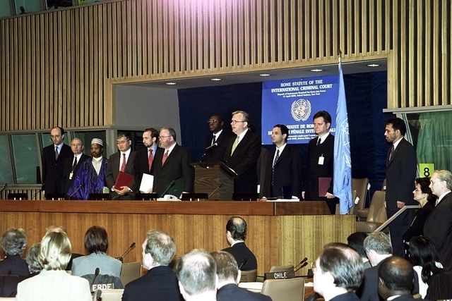 Rome Stature is Ratified, ASP holds first meeting.