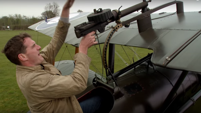 Synchronization Gear Is Applied To Aircraft's