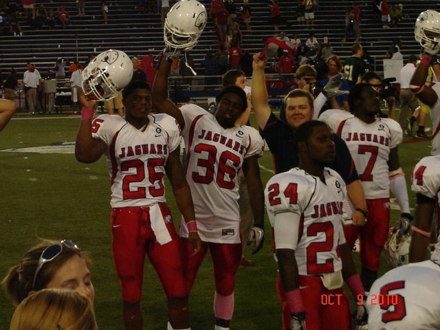 Football Game vs Kentucky Weslyn