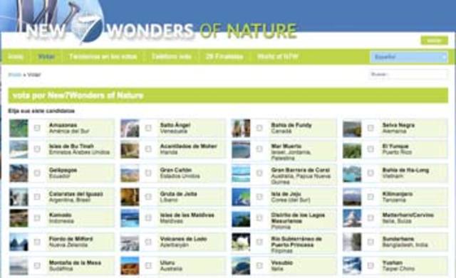 ¿Cómo se escogieron las maravillas del mundo?
