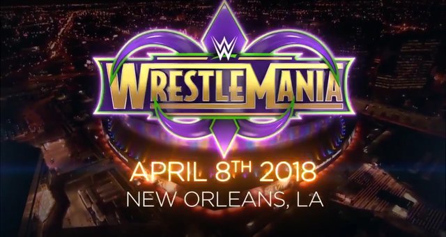 Wrestlemania 34