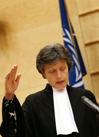 ICC registrar takes oath, 10th anniversary of the Roman Statue