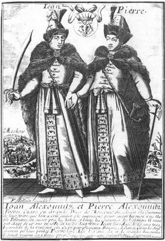 Провозглашение царями Ивана и Петра