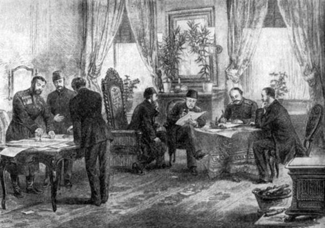 Подписание мира с Турцией