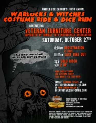 1st Annual Warlocks and Witches Costume Ride and Dice Run