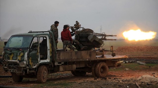 BONBARDEO DE WASHIGTON A HOMS -SIRIA