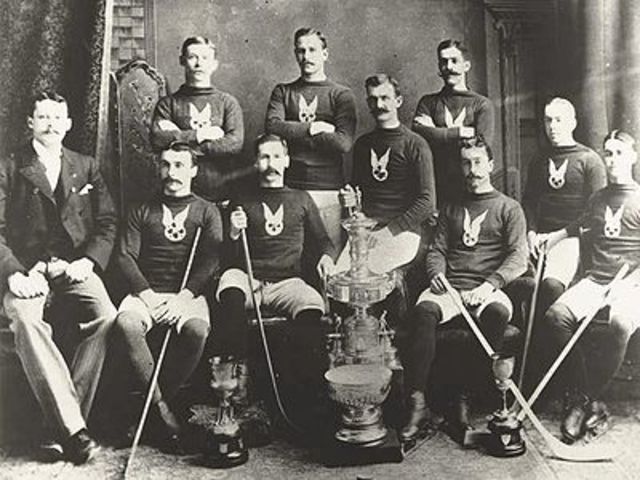 the first Stanley Cup game was played with Montreal AAA victorious
