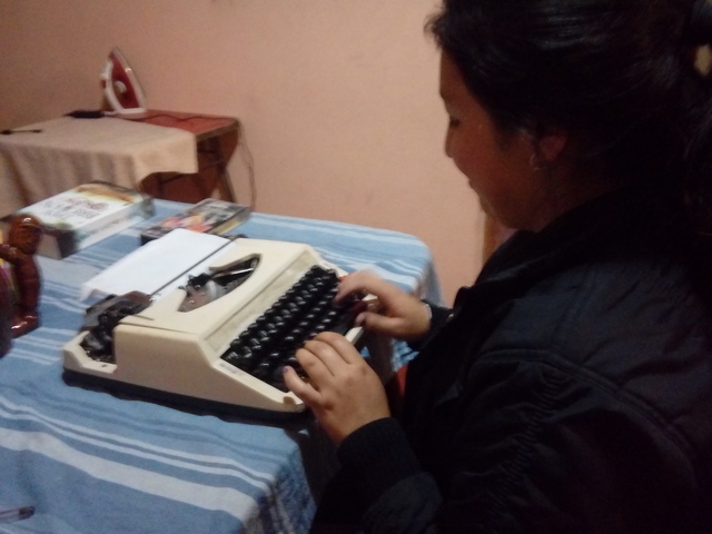 Máquina de escribir