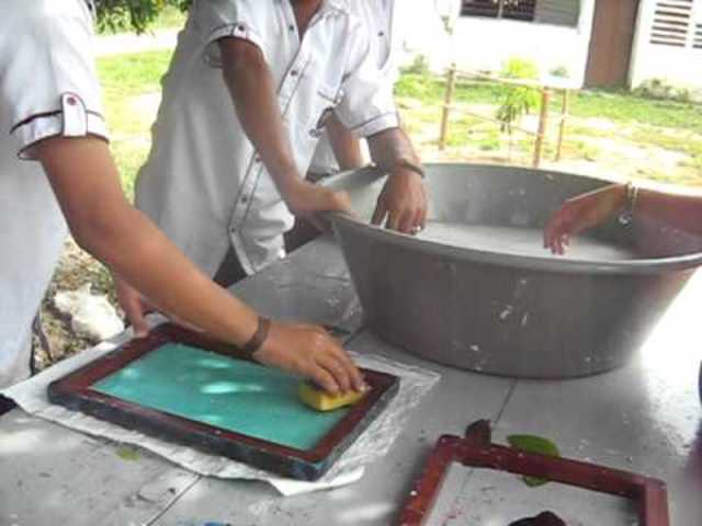 papel hecho en china