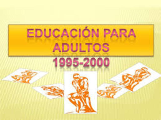 1995 EDUCACION PARA ADULTOS