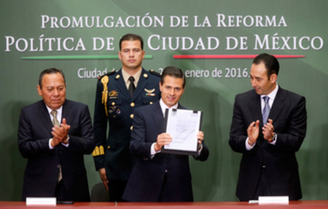 Promulgación de la CDMX